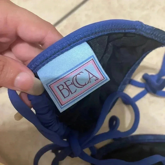 BECCA Bikini Top Size S - Picture 3 of 4